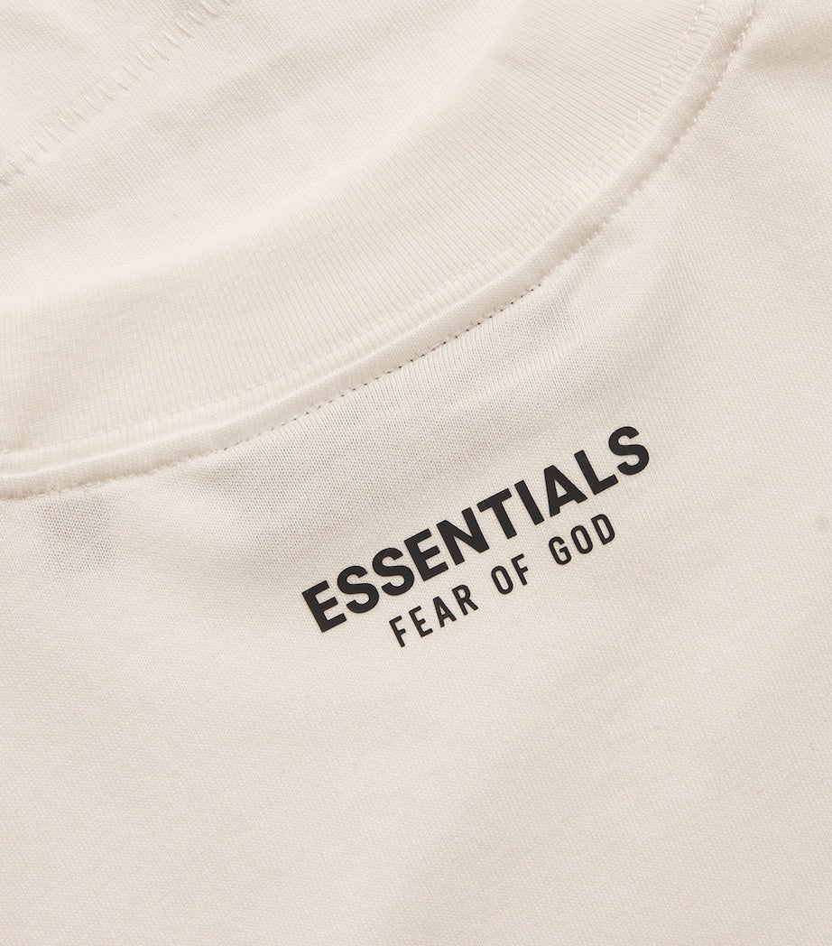 FEAR OF GOD ESSENTIALS KIDS Cotton-Blend Logo T-Shirt (2-16 Years)