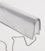 Malone Souliers Silver Leather Vivien Clutch Bag