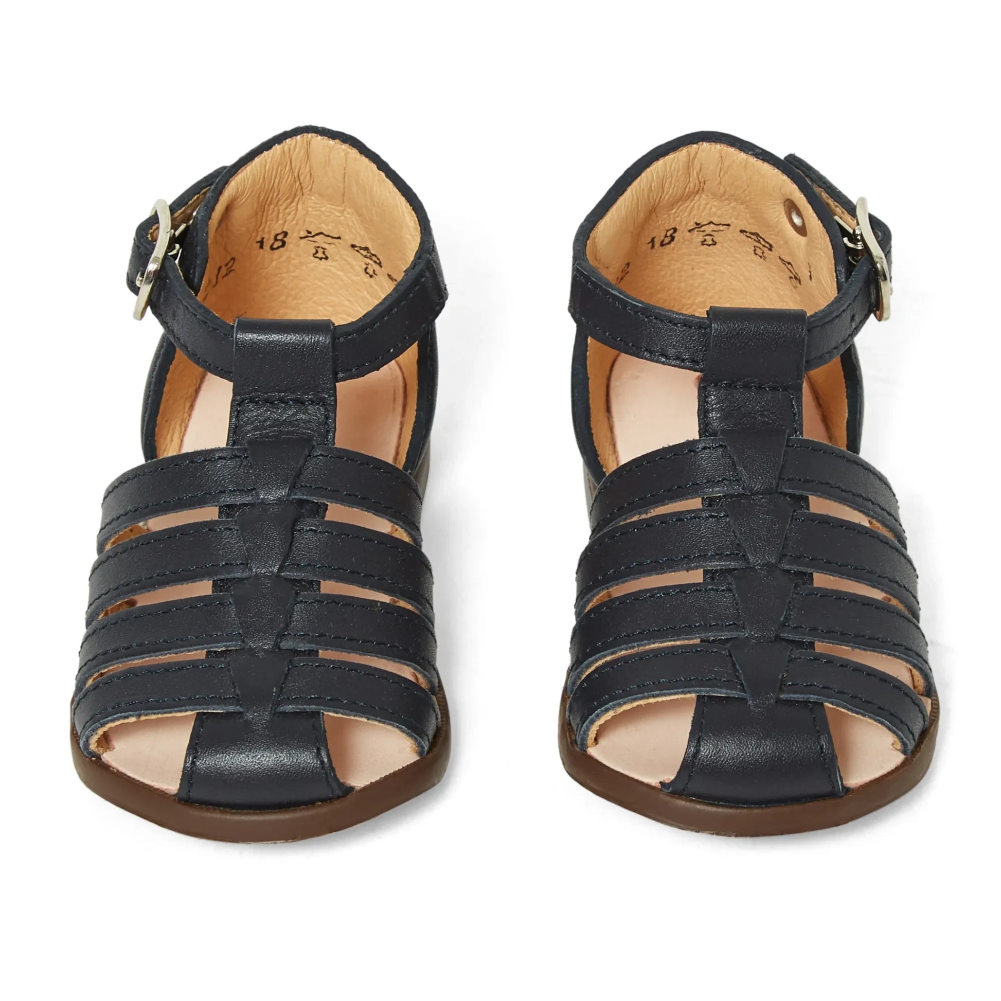 Clotaire - Zeus Gorgo Sandals | Navy blue