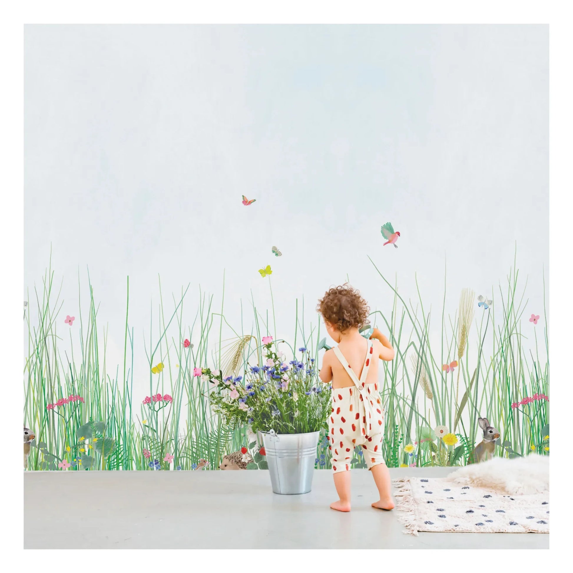 MIMI'lou - Panorama Mon Jardin wallpaper