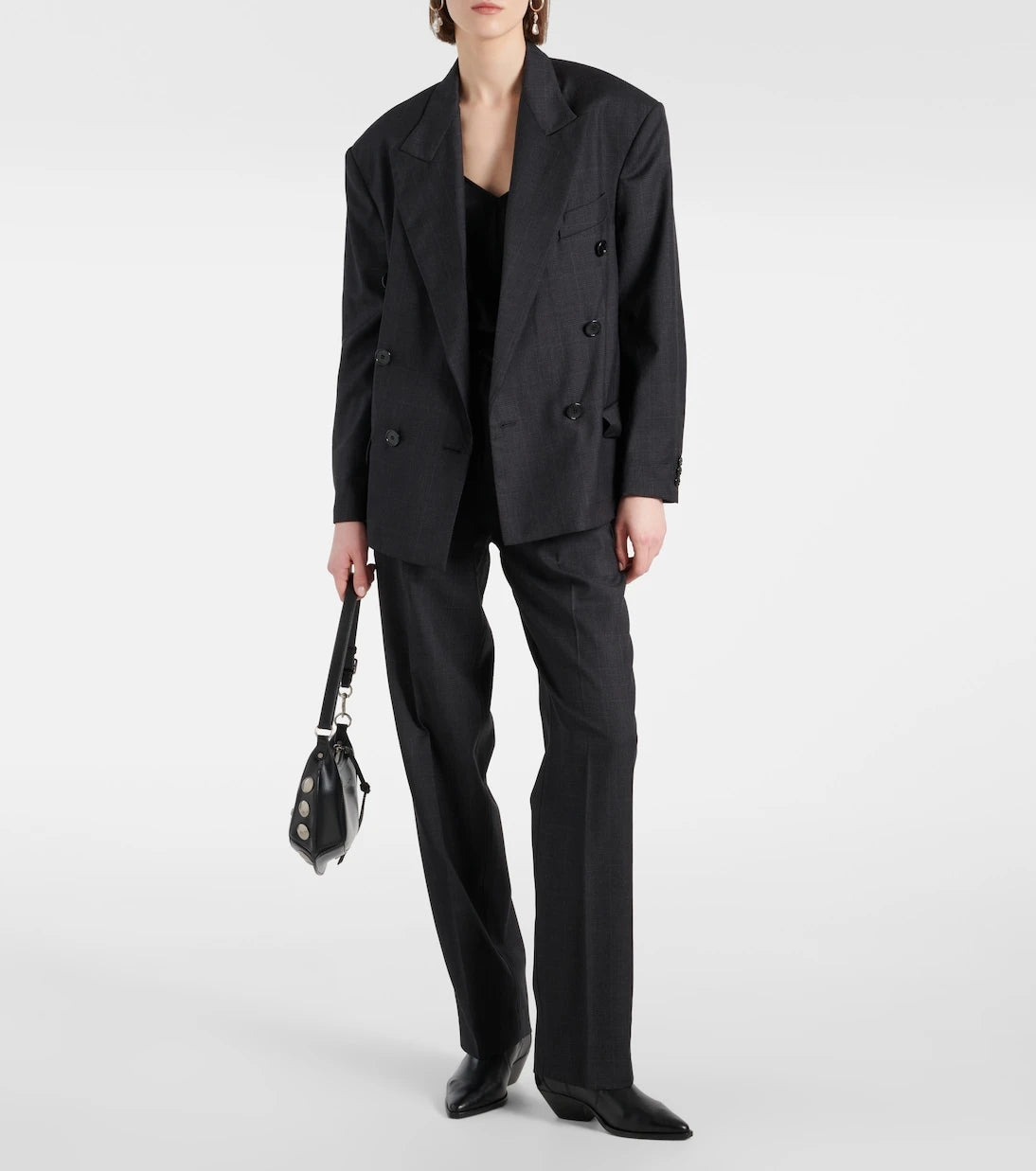 Isabel Marant - Klero checked virgin wool blazer