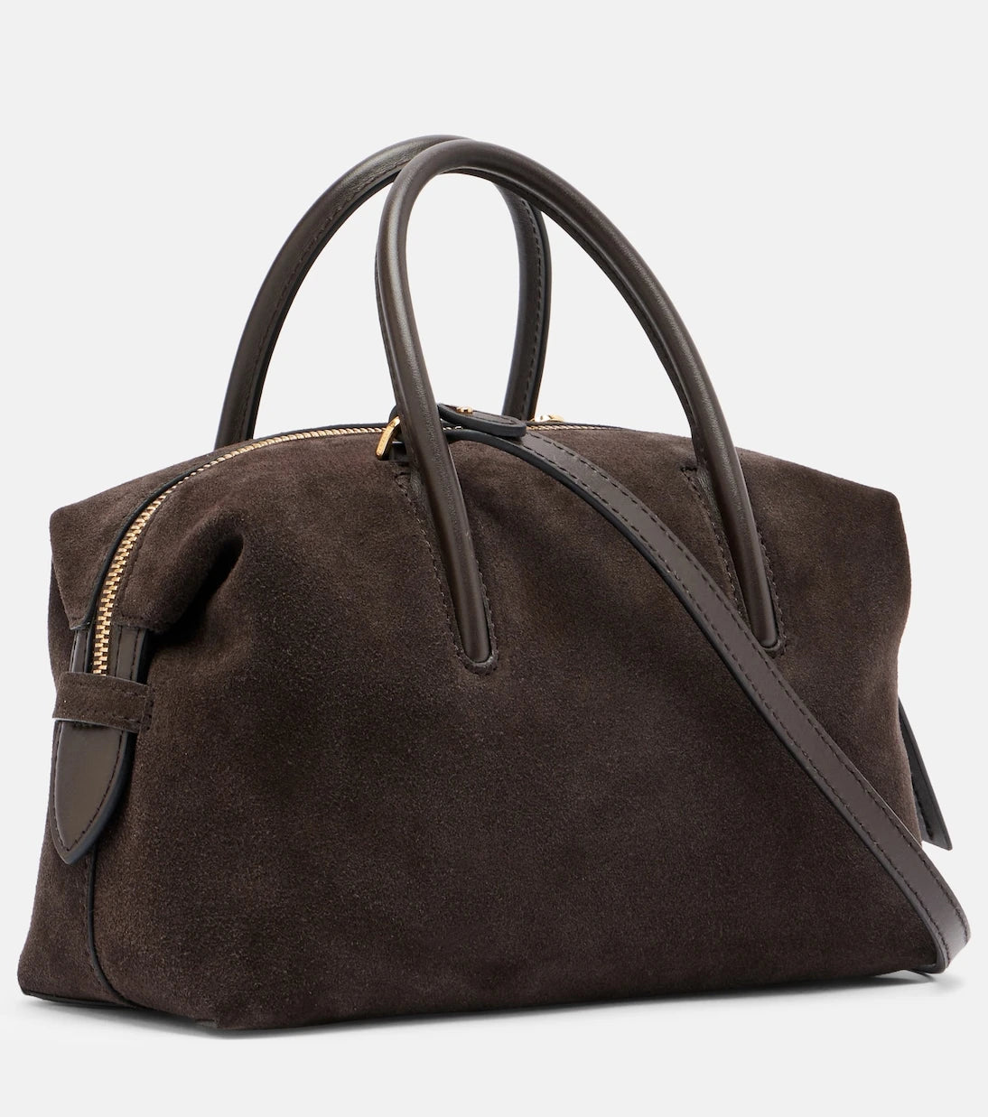 DeMellier - Stockholm Small suede top-handle bag