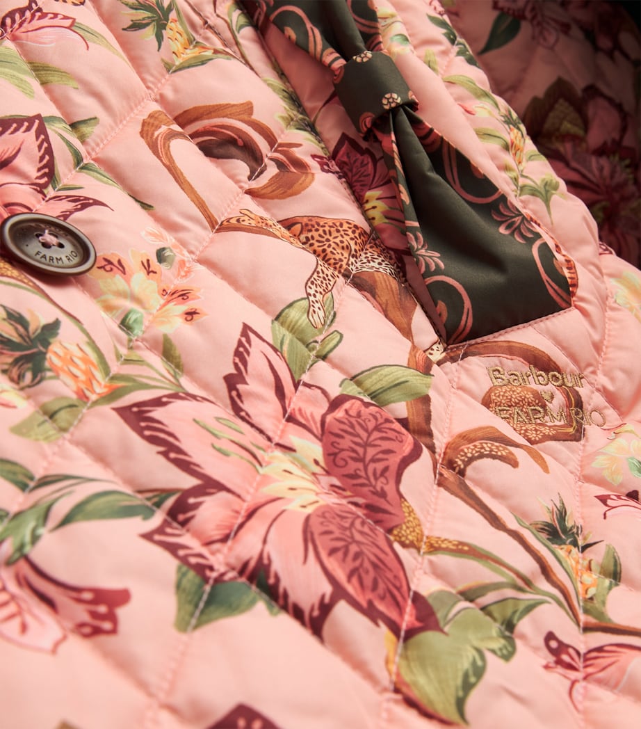 Multi x FARM Rio Quilted Cami Coat