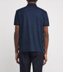 Paul Smith Cotton Leopard-Jacquard Polo Shirt