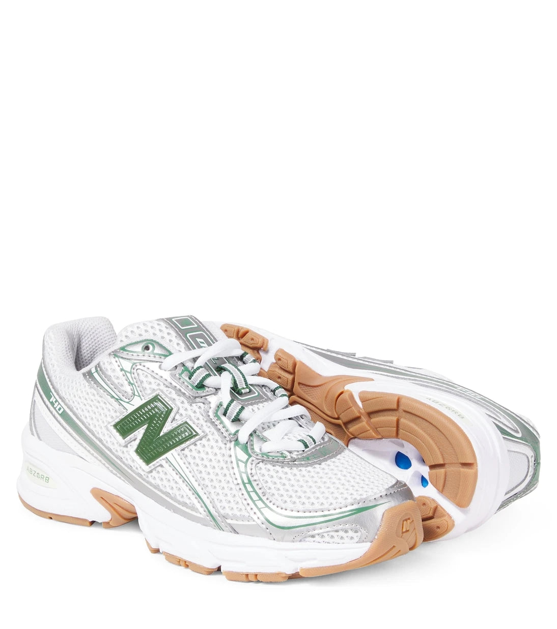 New Balance Kids - 740 Junior leather-trimmed mesh sneakers