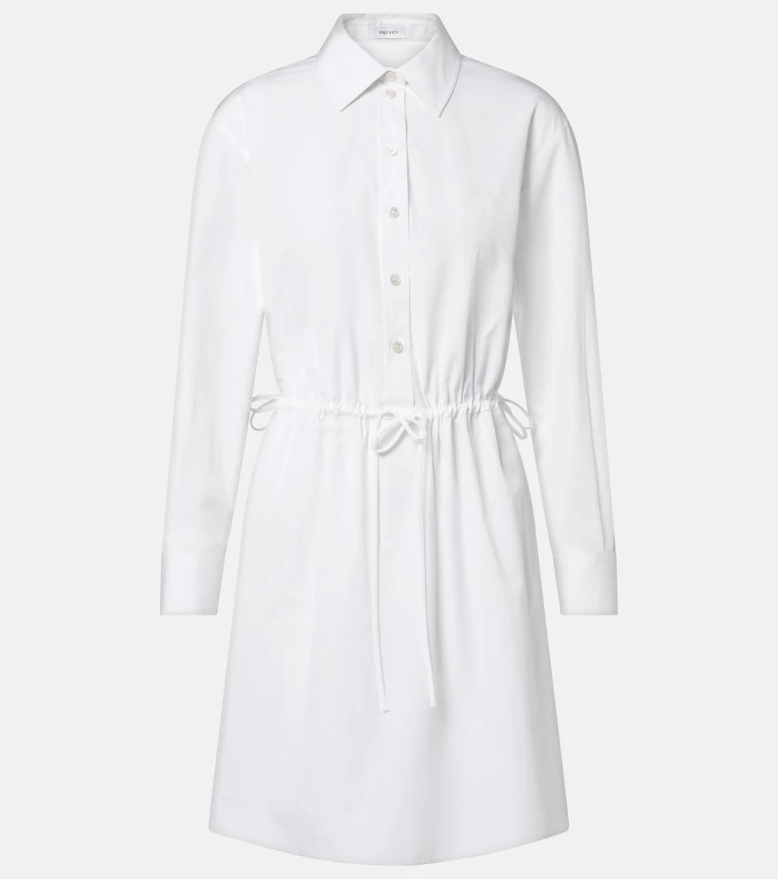 McQueen - Cotton poplin shirt dress