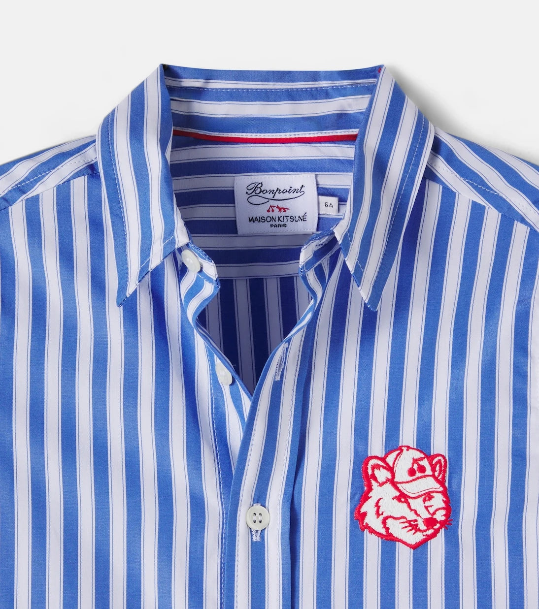 Bonpoint - x Maison Kitsuné Tangui striped cotton shirt