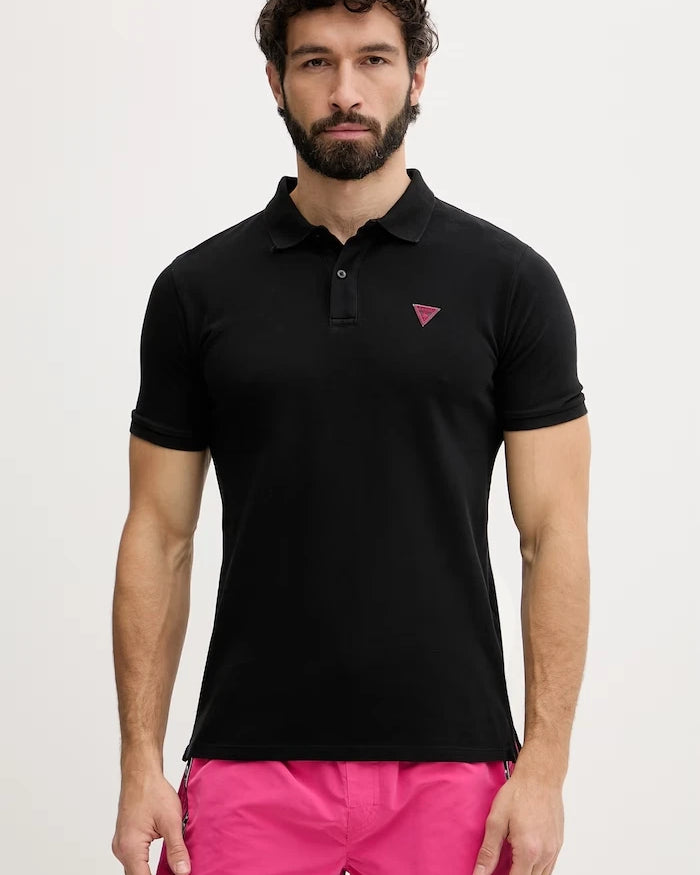 Guess Yakalı Erkek Pamuklu Tişört