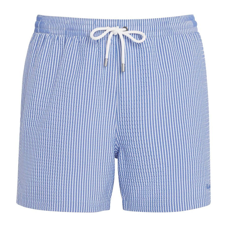 Seersucker Amalfi Swim Shorts