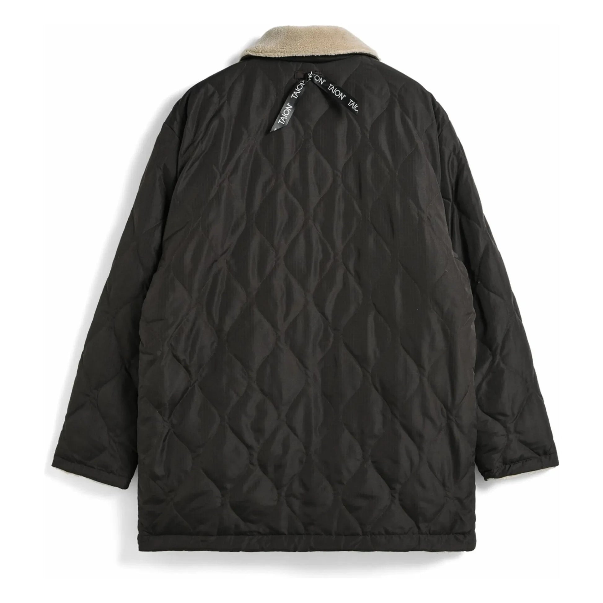 Taion - N-1 Reversible Military Jacket  | Chocolate