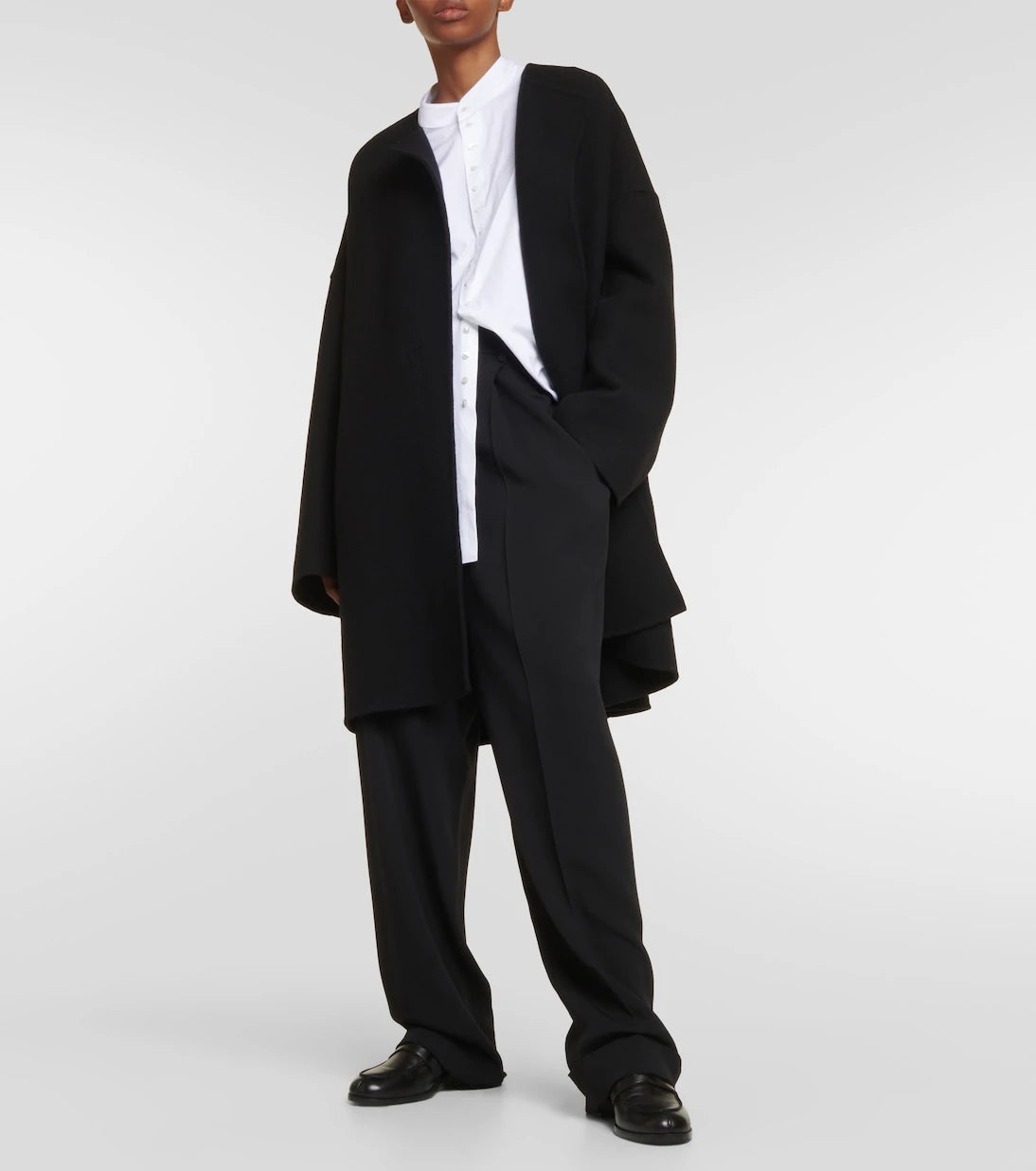 The Row - High-rise wide-leg pants