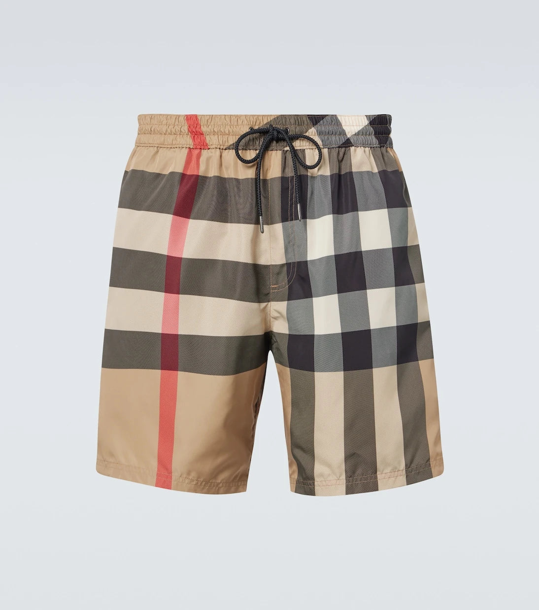 Burberry - سروال سباحة كاروهات بربري