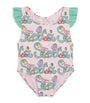 Stella McCartney Kids Vine Print Swimsuit (3 Months - 3 Years)