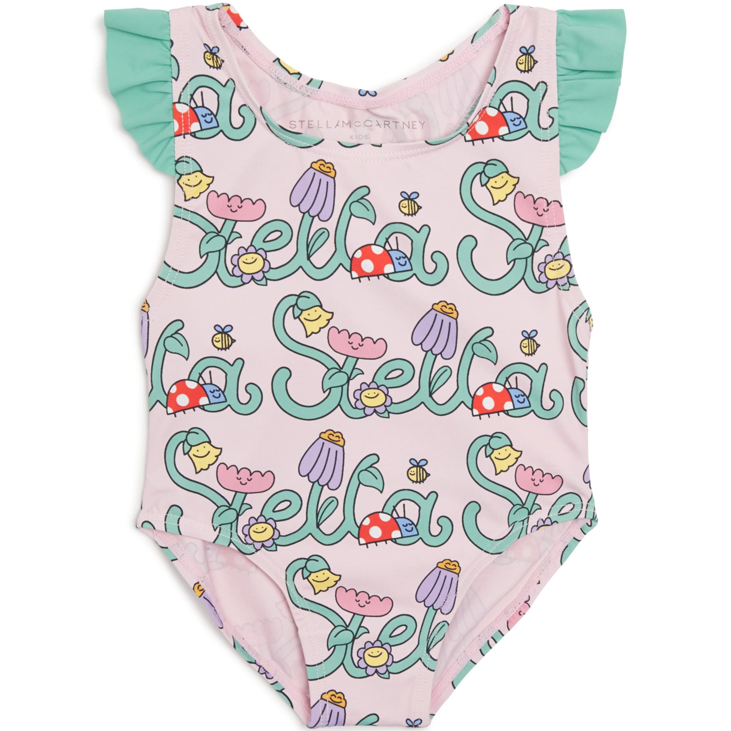 Stella McCartney Kids Vine Print Swimsuit (3 Months - 3 Years)