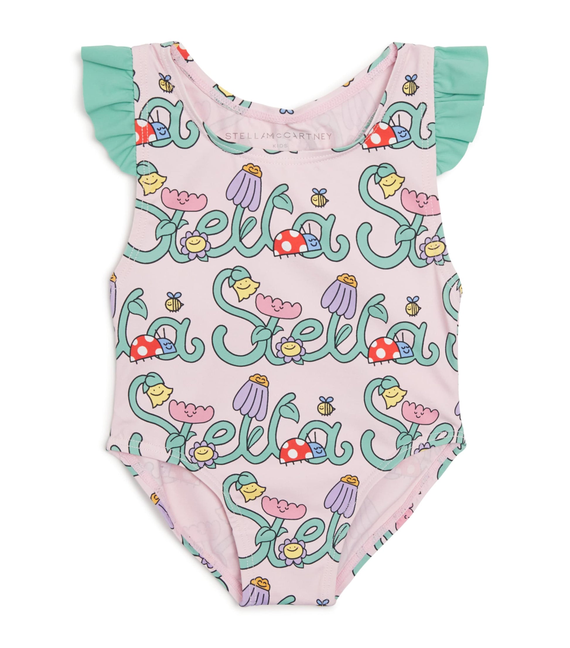Stella McCartney Kids Vine Print Swimsuit (3 Months - 3 Years)