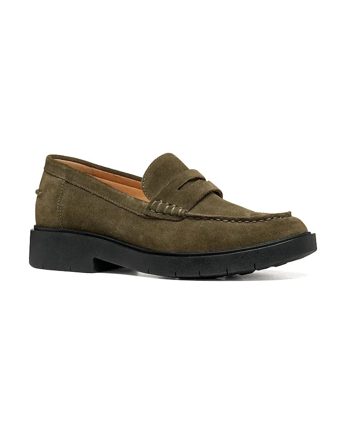 Geox kadın süet loafer D SPHERICA EC1 B