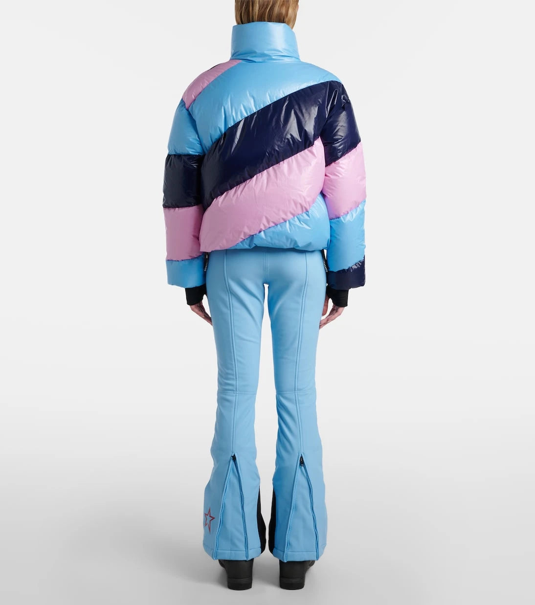 Perfect Moment - Mojo striped down ski jacket