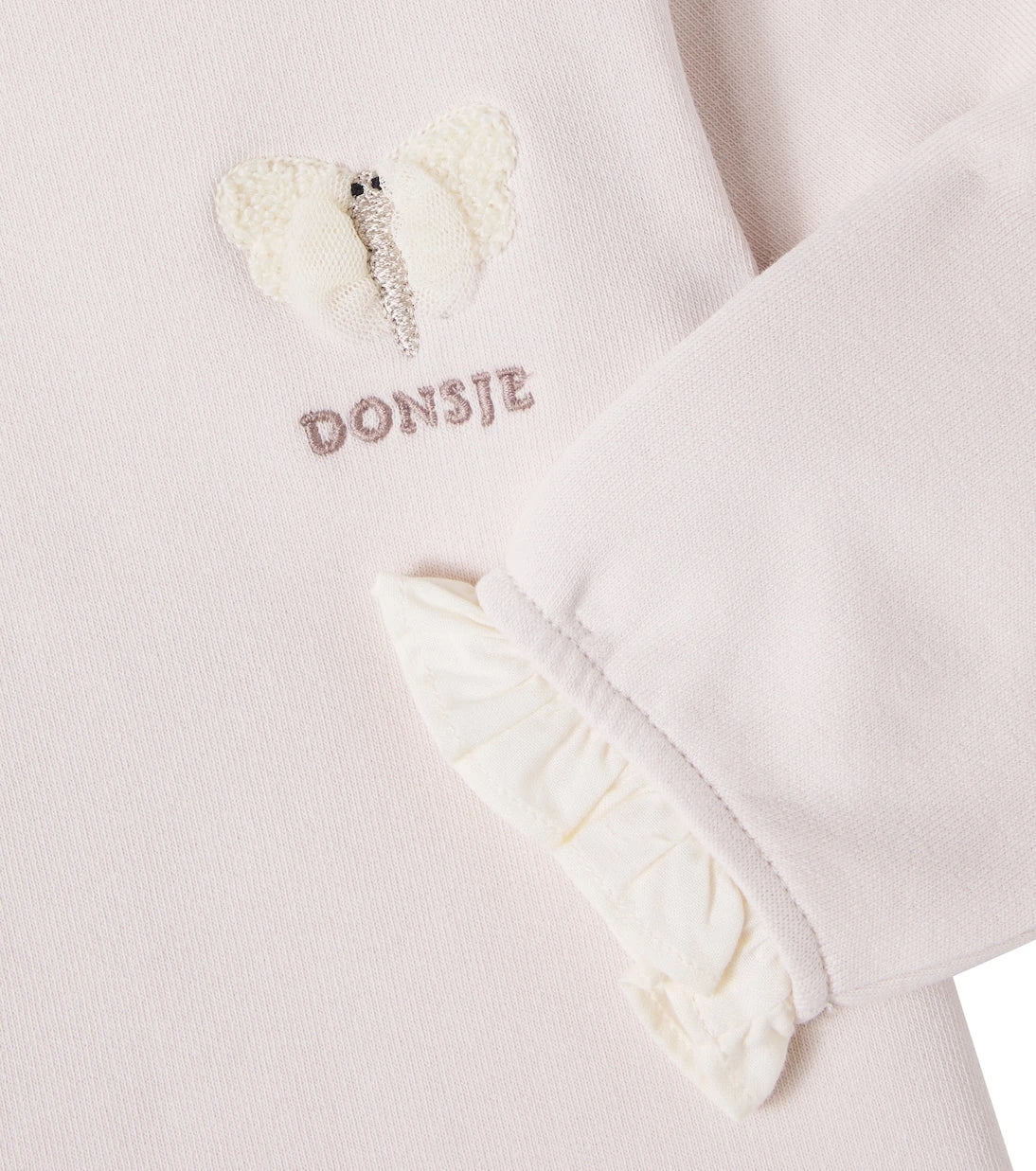 Donsje - Baby Carilin embroidered cotton sweatshirt