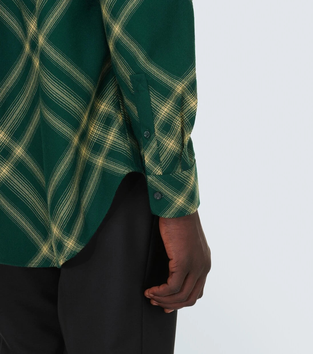 Burberry - Burberry check wool shirt