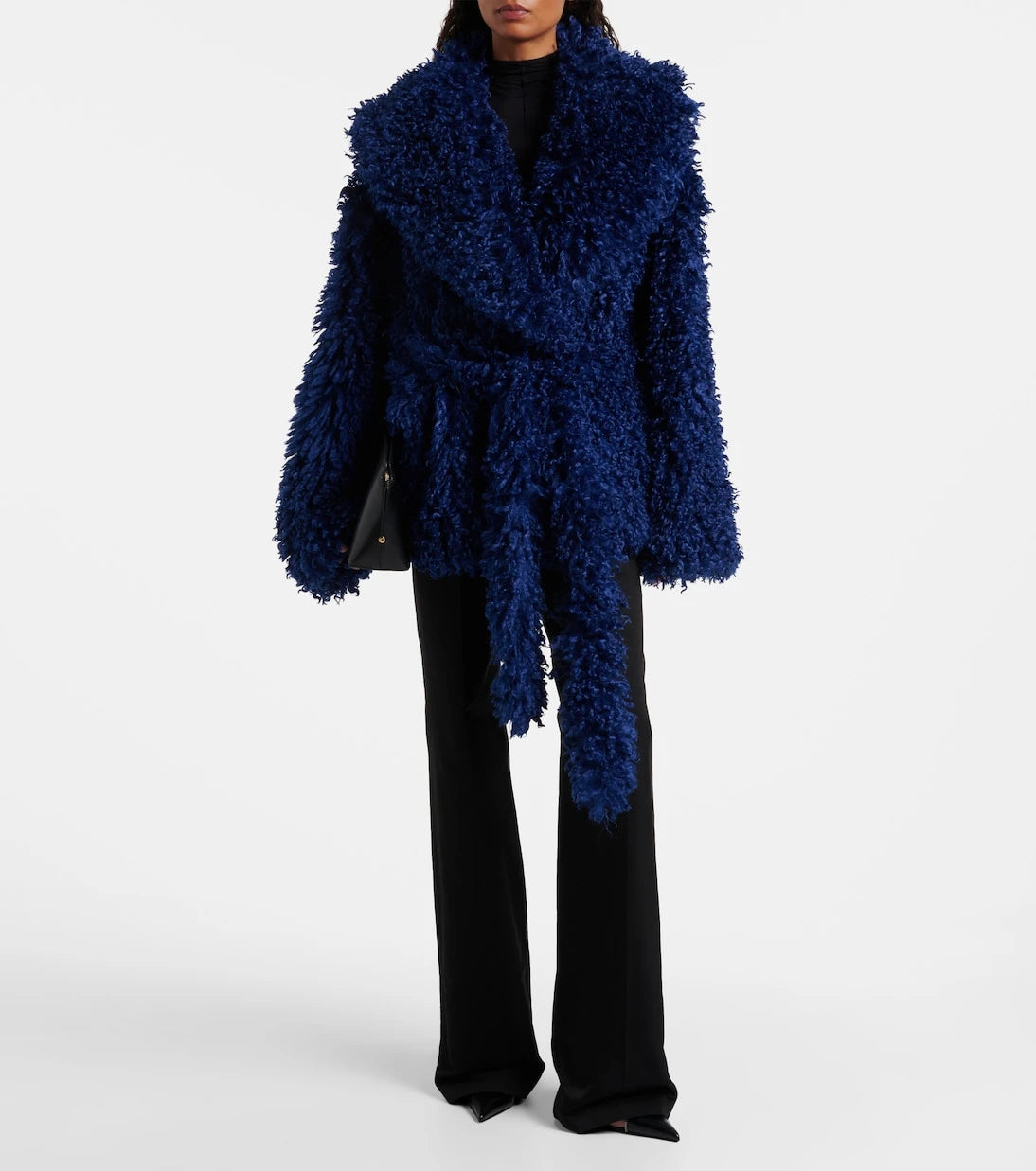 Rotate - Oversized belted coat