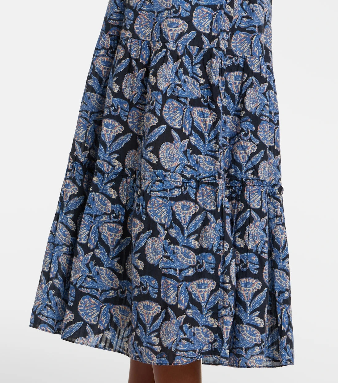 Ulla Johnson - Aydin floral cotton-blend midi dress