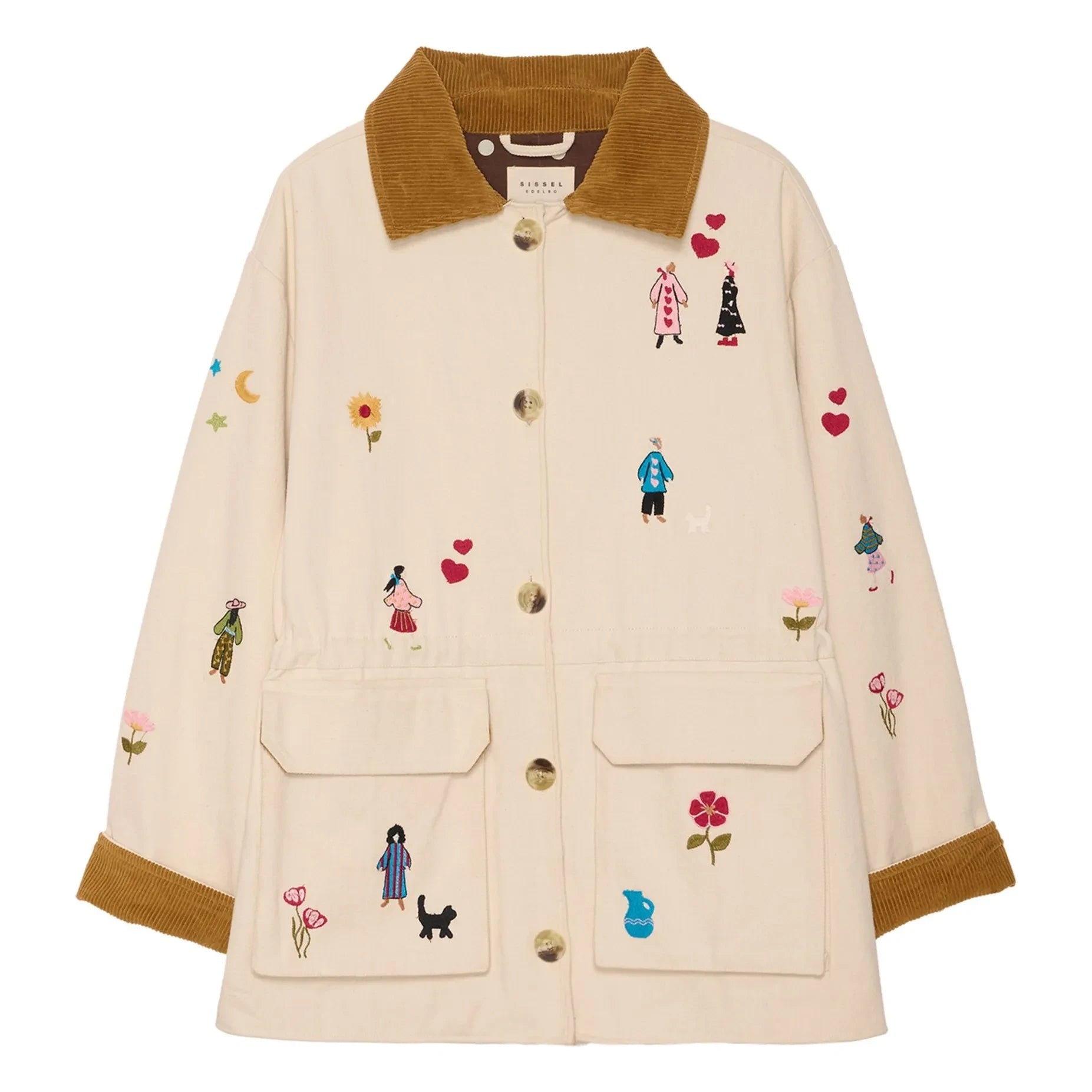 SISSEL EDELBO - Cara Organic Cotton Jacket | Ecru