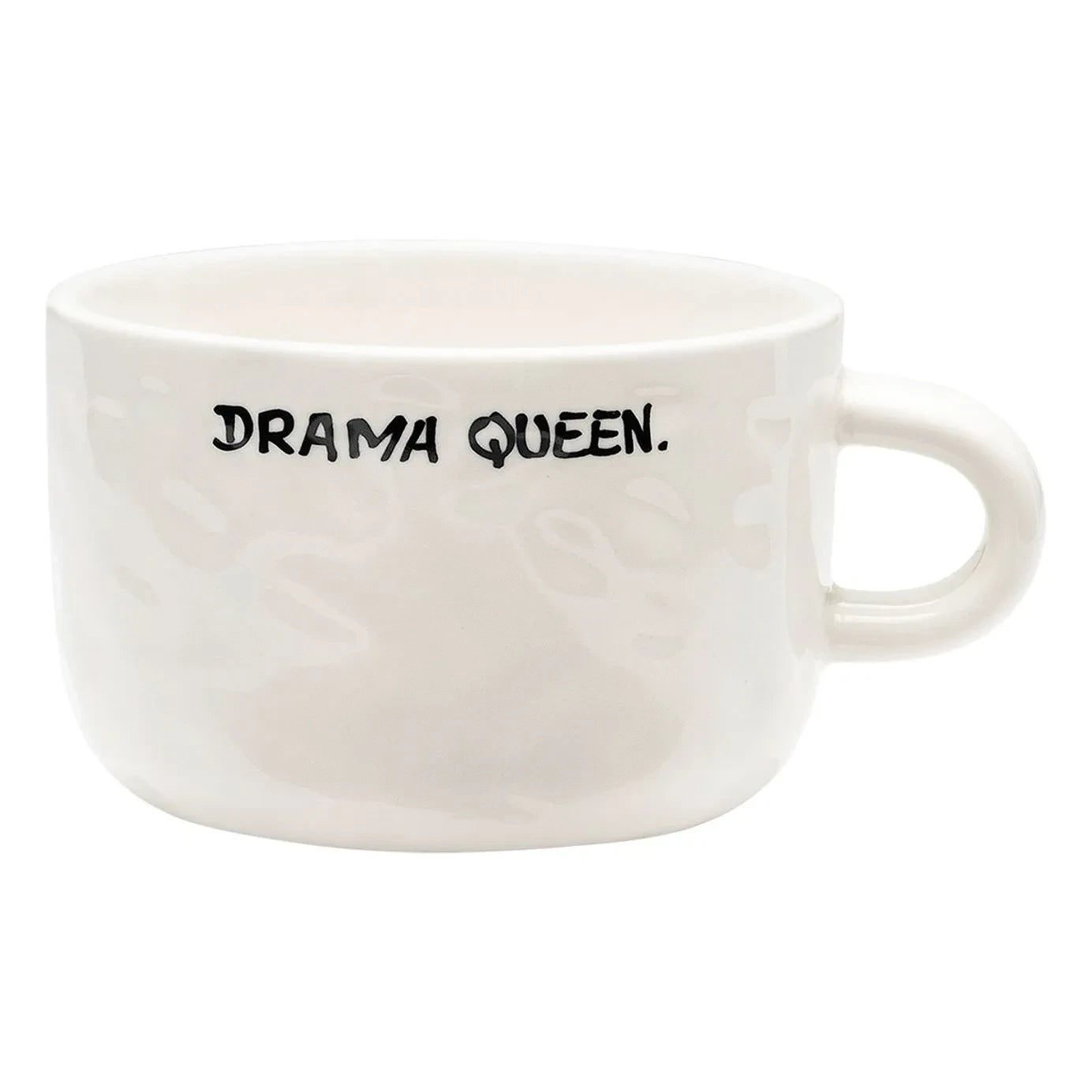 Anna + Nina - Cappuccino mug Drama Queen | Ecru