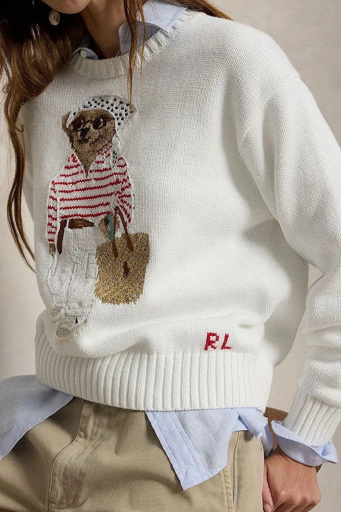 Polo Ralph Lauren пуловер дамски от памук