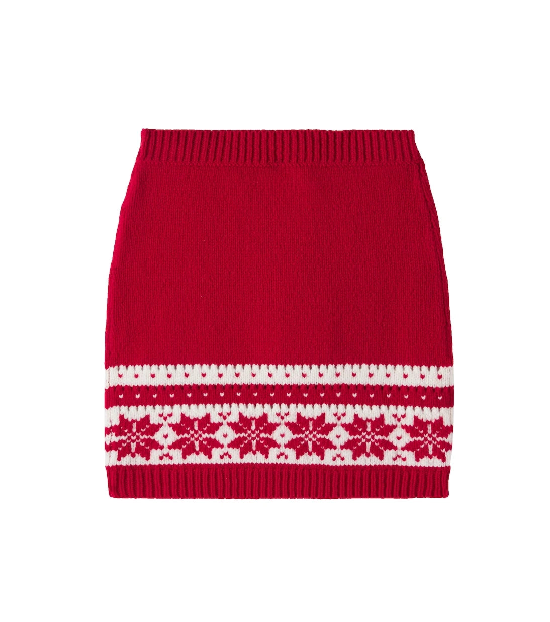 Gucci Kids - تنورة من صوف Fair Isle