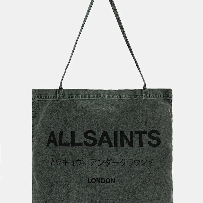 Памучна чанта AllSaints 38 x 35 x 12 cm