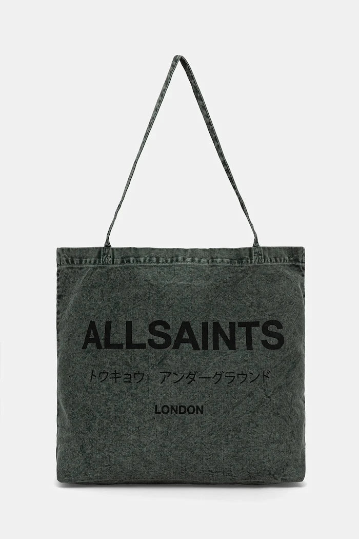 Памучна чанта AllSaints 38 x 35 x 12 cm