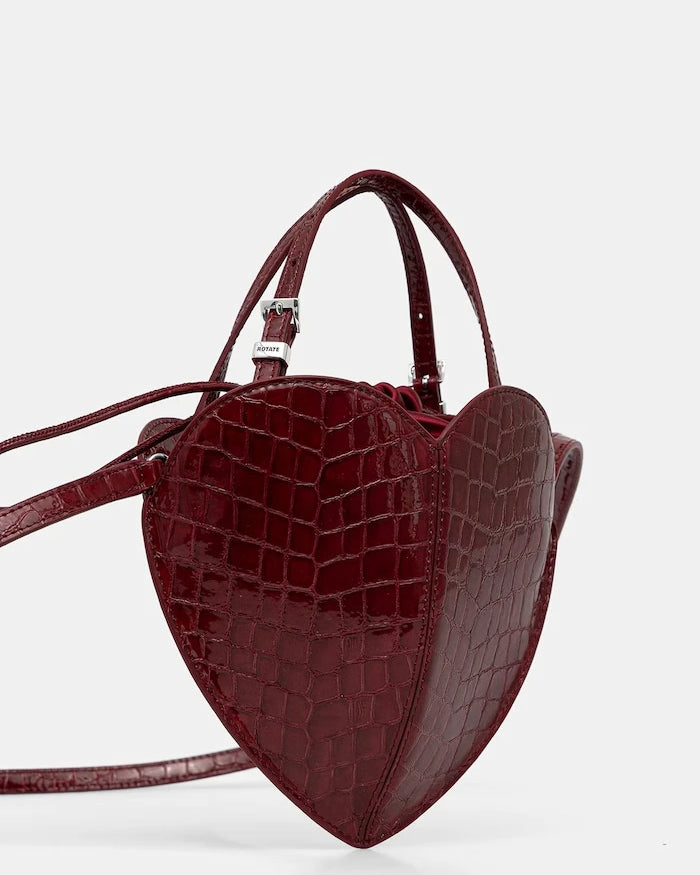 Rotate чанта crossbody дамска от кожа