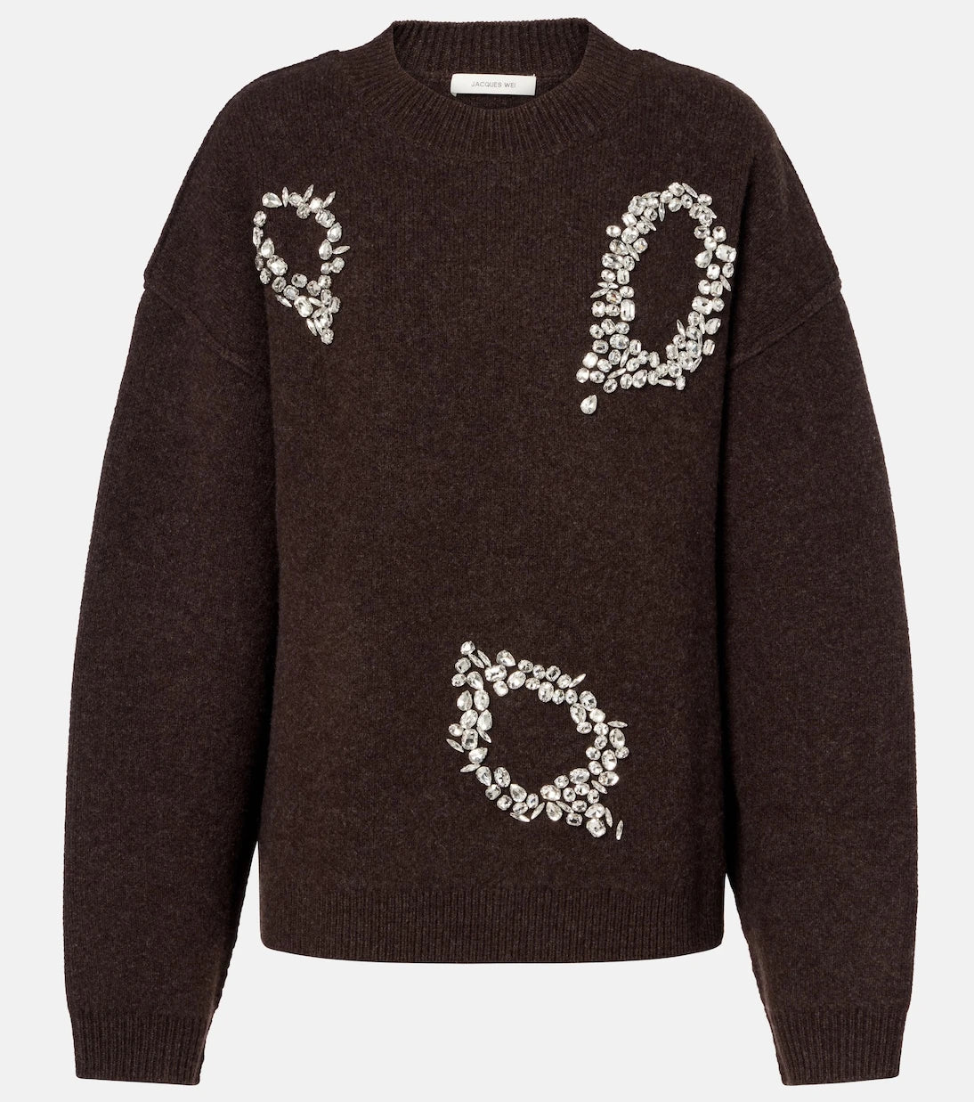 Jacques Wei - Embroidered wool sweater