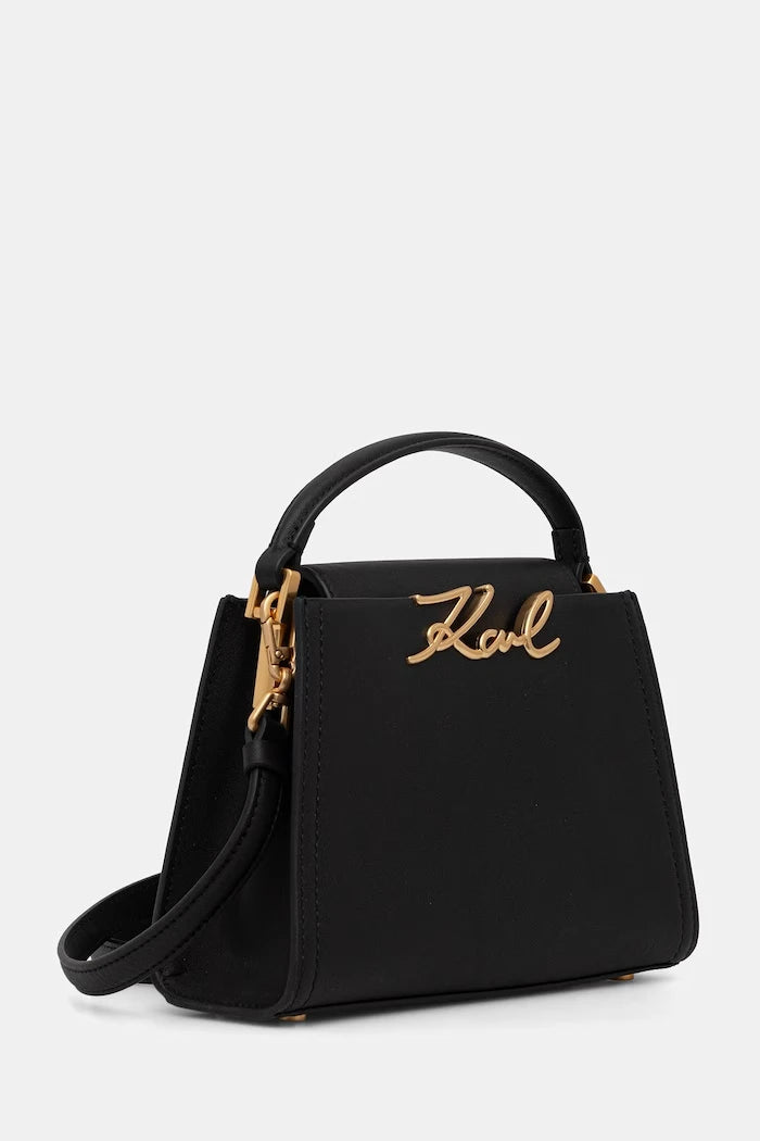 Karl Lagerfeld kadın deri crossbody çanta K/SIGNATURE
