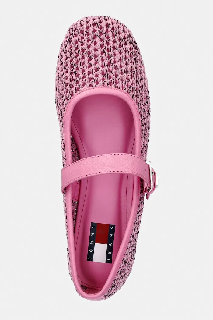 Tommy Jeans KNITTED BALLERINA балerinler