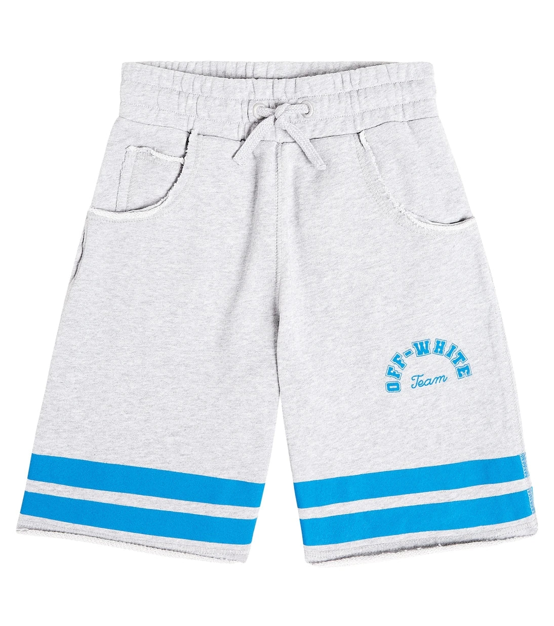 Off-White Kids - Team 23 cotton jersey shorts