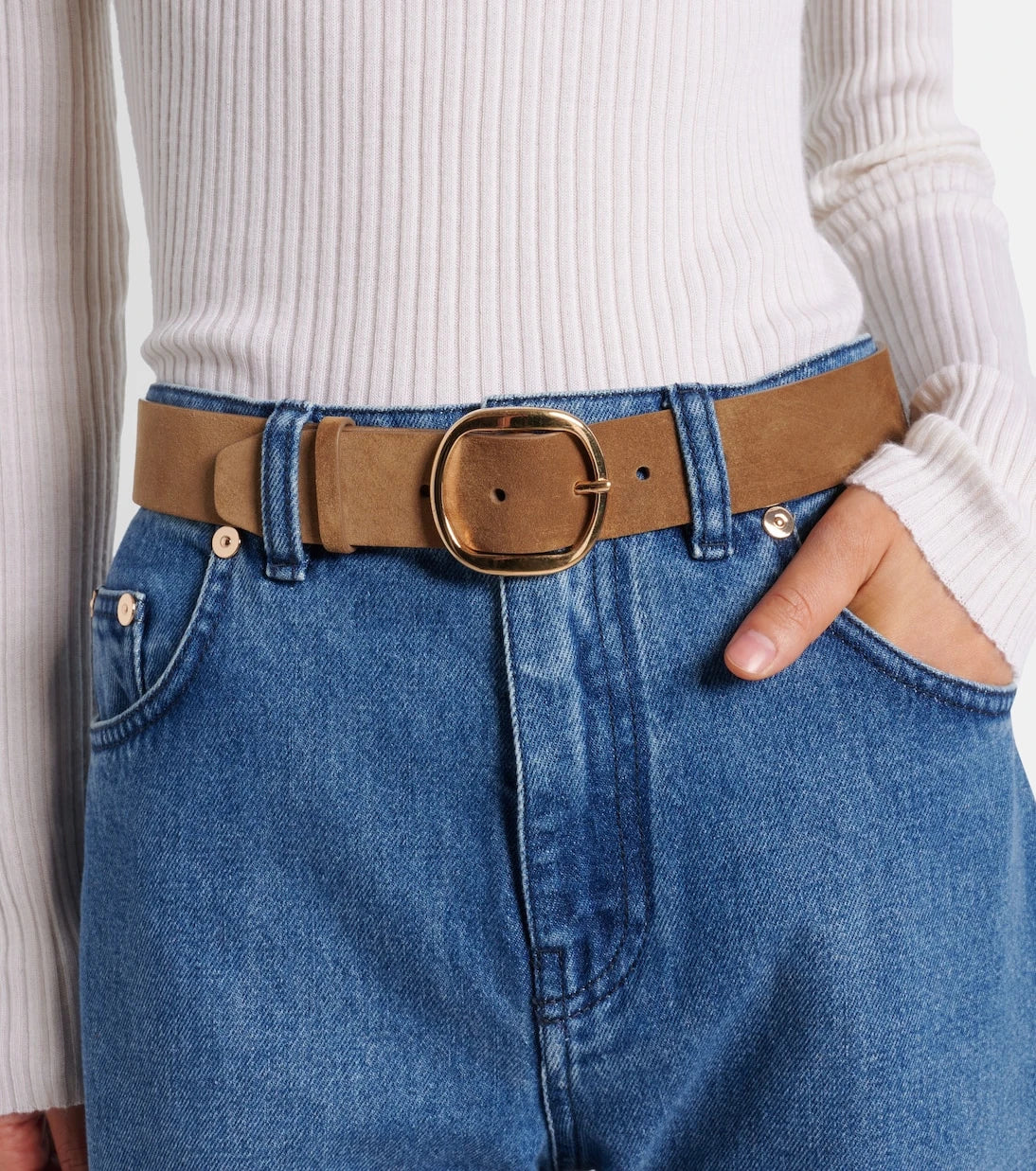 Gabriela Hearst - Elster suede belt