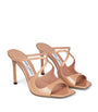 Pink Anise 95 Patent Leather Sandals