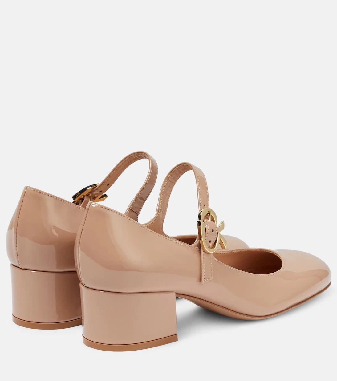 Gianvito Rossi - Mary Ribbon patent leather pumps