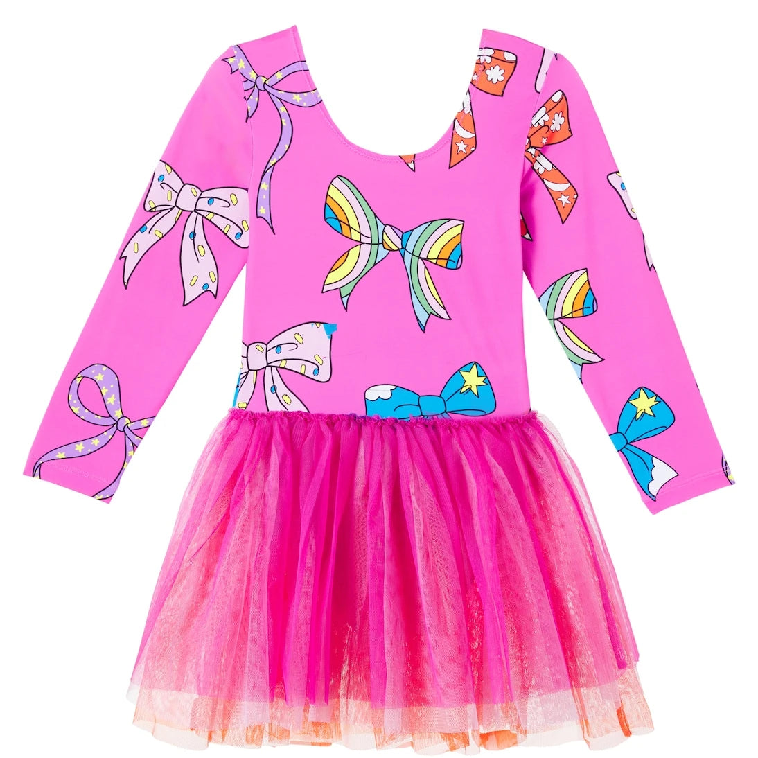 Stella McCartney Kids - Printed tulle dress