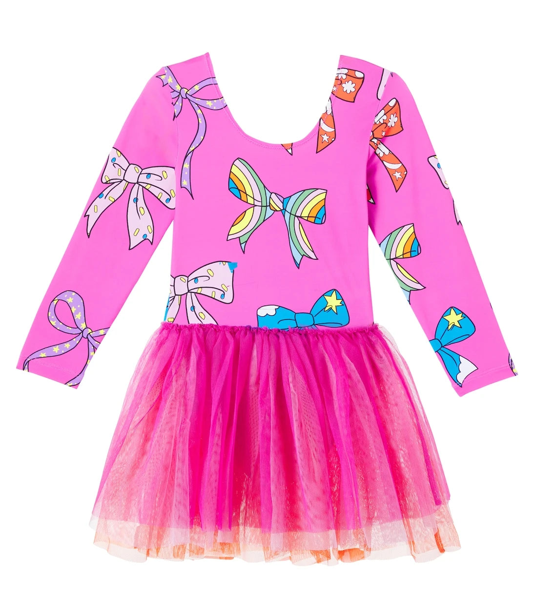 Stella McCartney Kids - Printed tulle dress