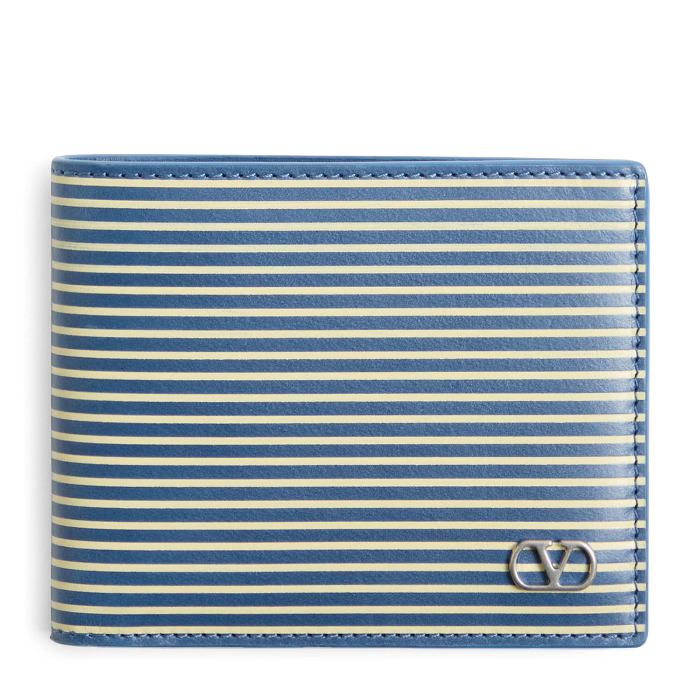 Valentino Garavani Leather VLogo Signature Bifold Wallet