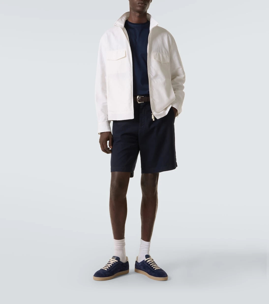 Canali - تي شيرت قطني Lisle