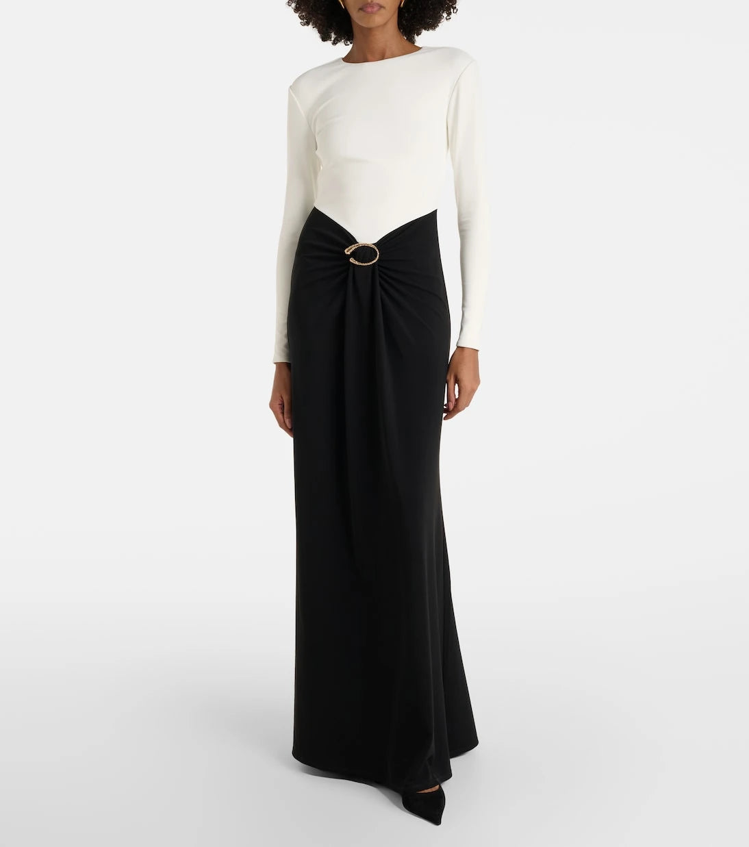 Roland Mouret - Drape jarseli elbise