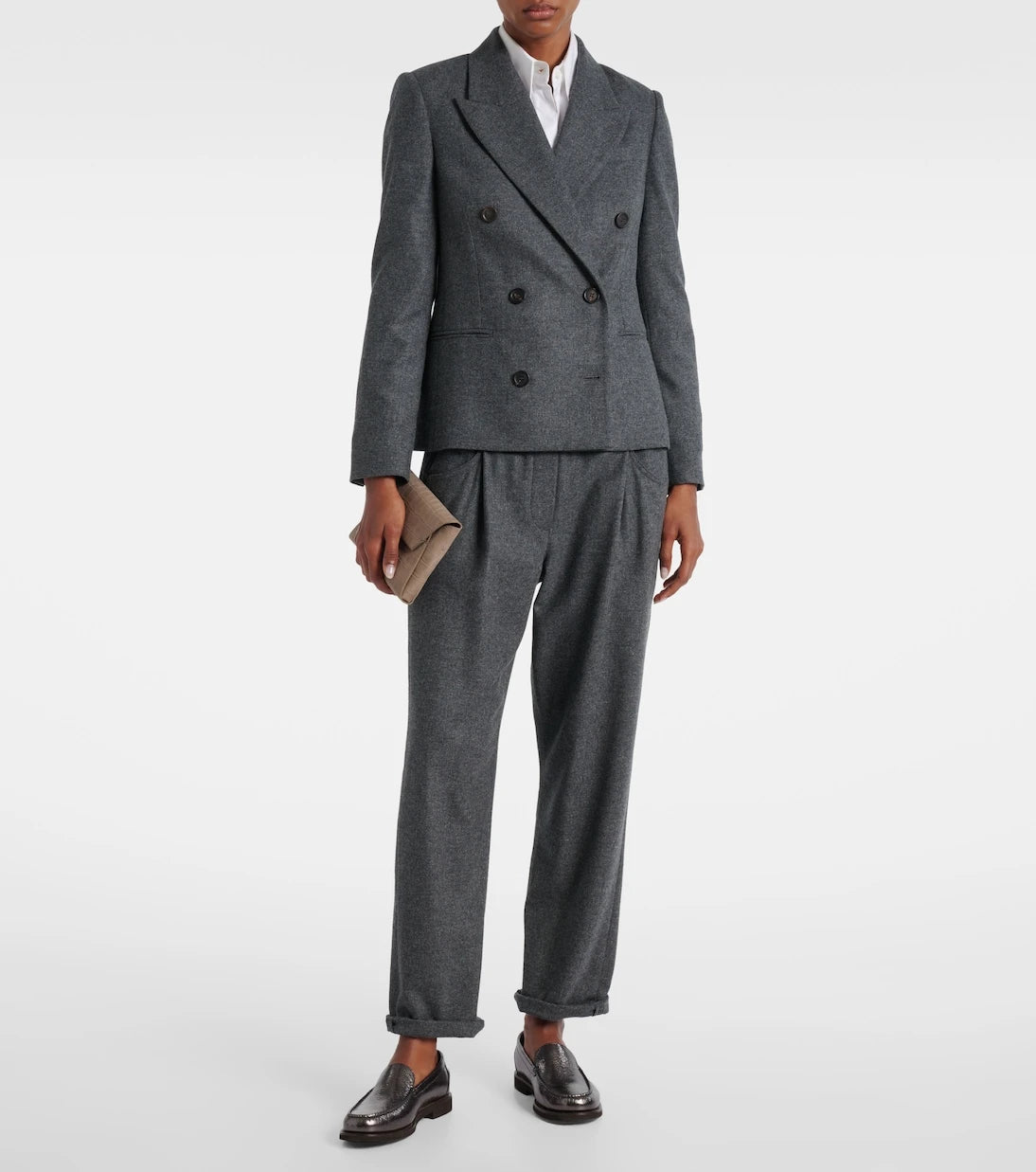 Brunello Cucinelli - Wool and cashmere blazer