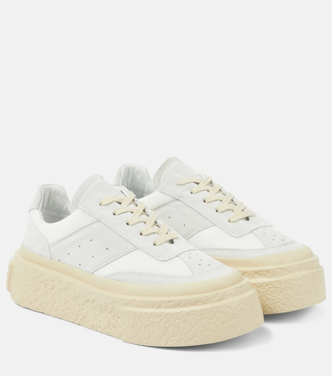 MM6 Maison Margiela - Suede platform sneakers