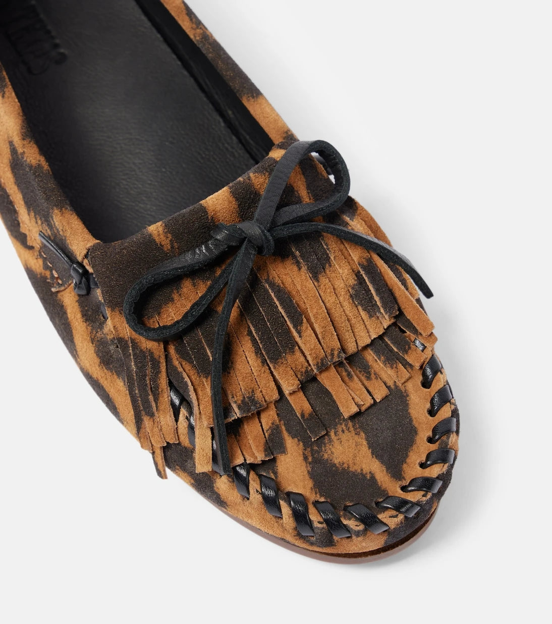 Paris Texas - Indie leopard-print suede loafers
