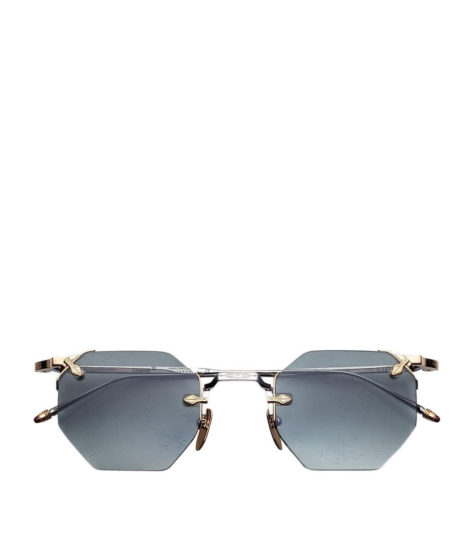 Silver Metal El-Dorado Sunglasses