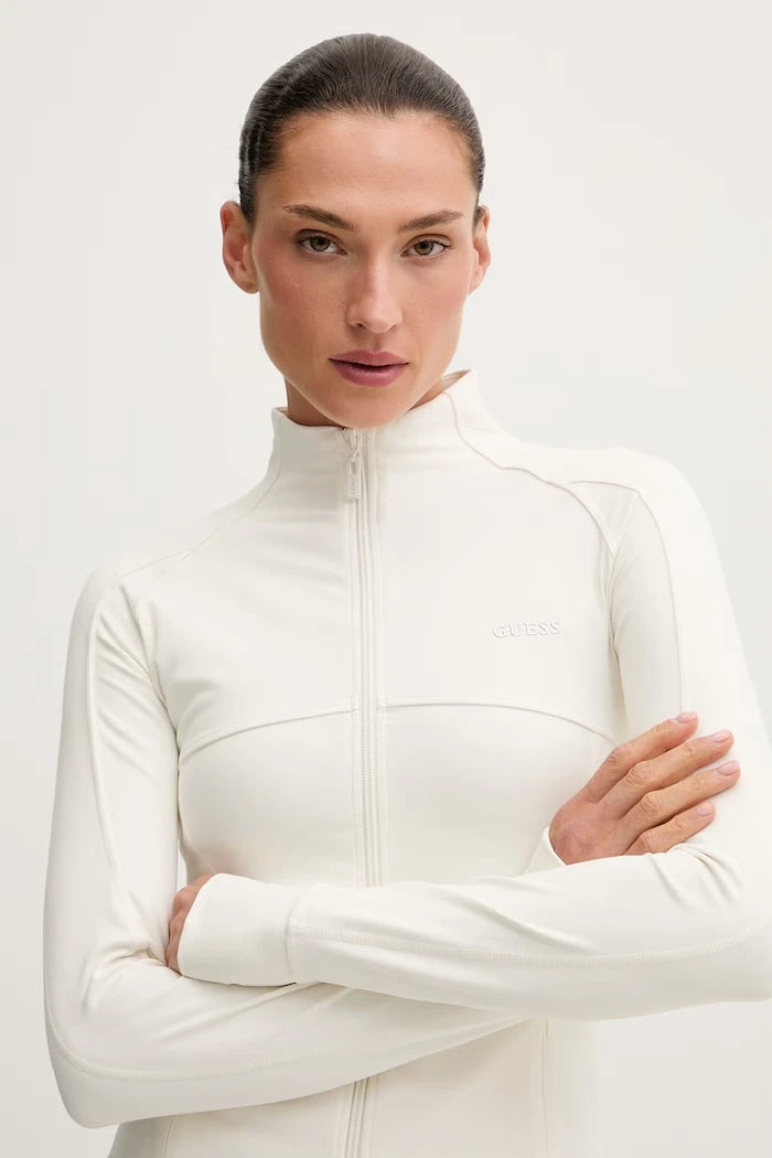 Guess fermuarlı kadın sweatshirt MARGOT