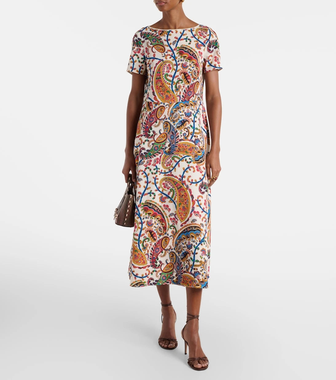 Etro - Printed midi dress